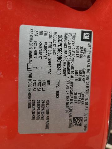 Photo 10 from auction – 2011 CHEVROLET SILVERADO with VIN 3GCPCSE00BG162400