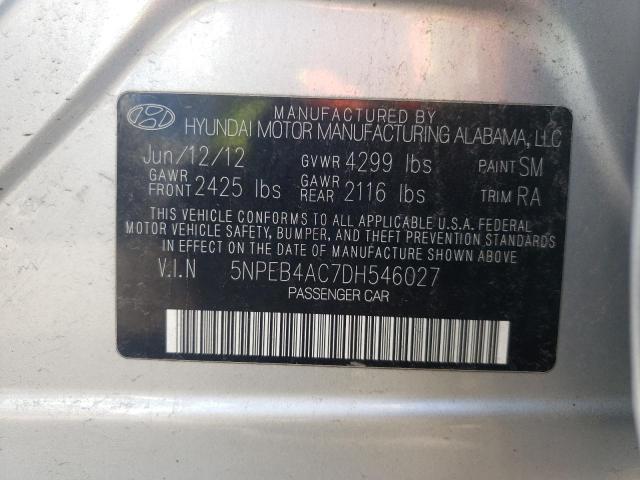 Photo 10 from auction – 2013 HYUNDAI SONATA GLS with VIN 5NPEB4AC7DH546027