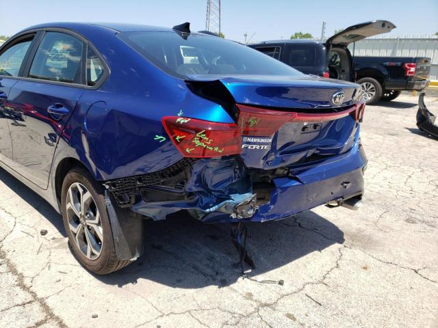 Photo 9 from auction – 2021 KIA FORTE FE with VIN 3KPF24AD0ME360878