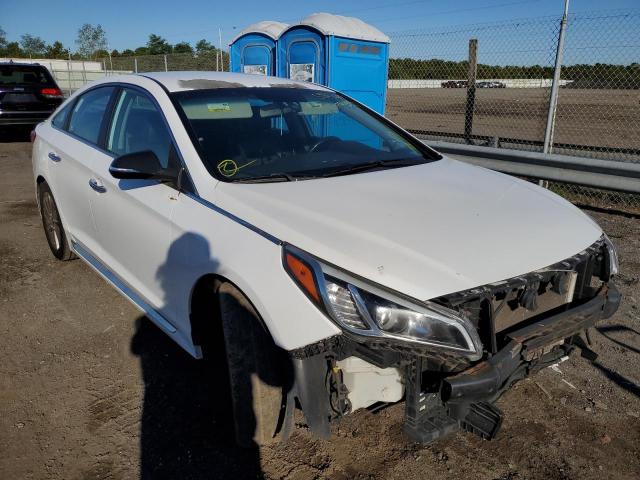 HYUNDAI SONATA SPO 2015 with VIN 5NPE34AF0FH057592 - Photo from auction