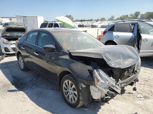 NISSAN SENTRA S 2019 with VIN 3N1AB7AP5KL613307 - Photo from auction