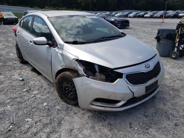 KIA FORTE LX 2014 with VIN KNAFK4A61E5095206 - Photo from auction