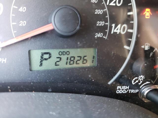 Photo 8 from auction – 2009 TOYOTA COROLLA BA with VIN JTDBL40E799063804