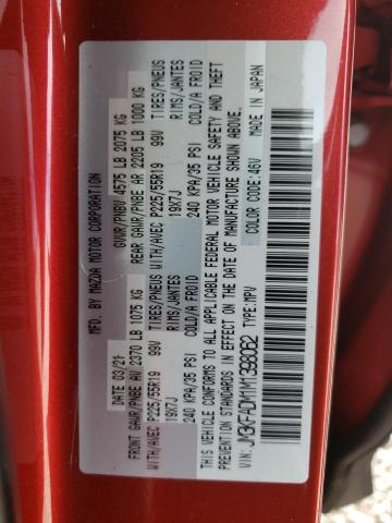 Photo 10 from auction – 2021 MAZDA CX-5 with VIN JM3KFADM1M1398062