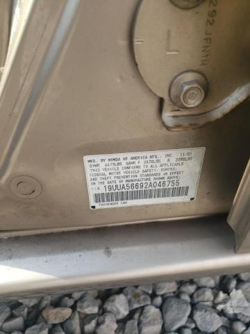 Photo 10 from auction – 2002 ACURA 3.2TL with VIN 19UUA56692A046755