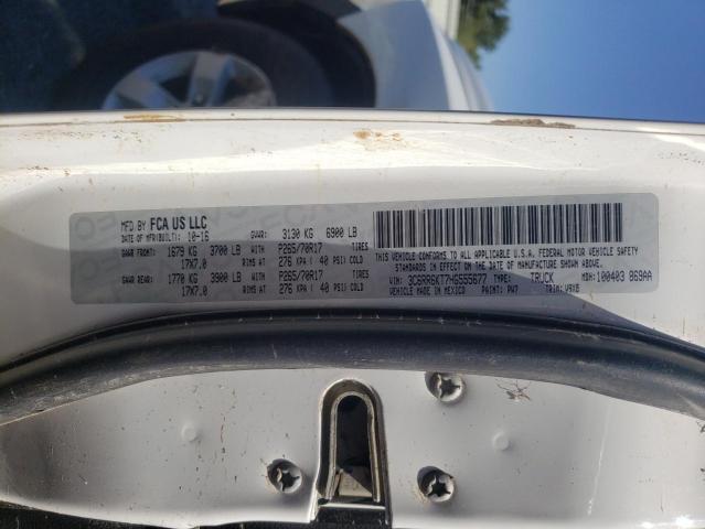 Photo 10 from auction – 2017 RAM 1500 ST with VIN 3C6RR6KT7HG555677