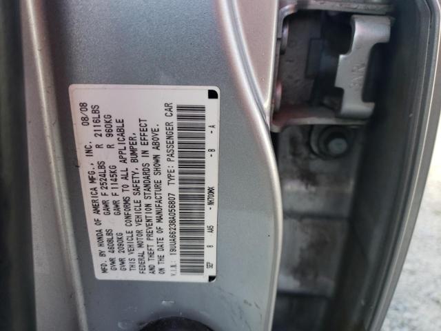 Photo 10 from auction – 2008 ACURA TL with VIN 19UUA66238A056807