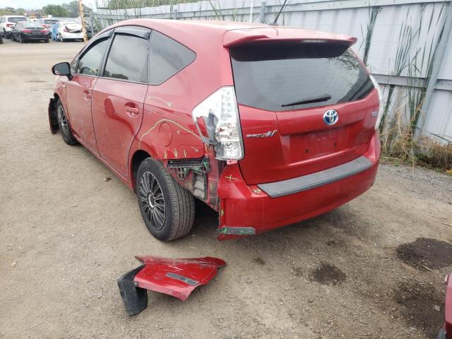 Photo 3 from auction – 2013 TOYOTA PRIUS V with VIN JTDZN3EU7D3237031