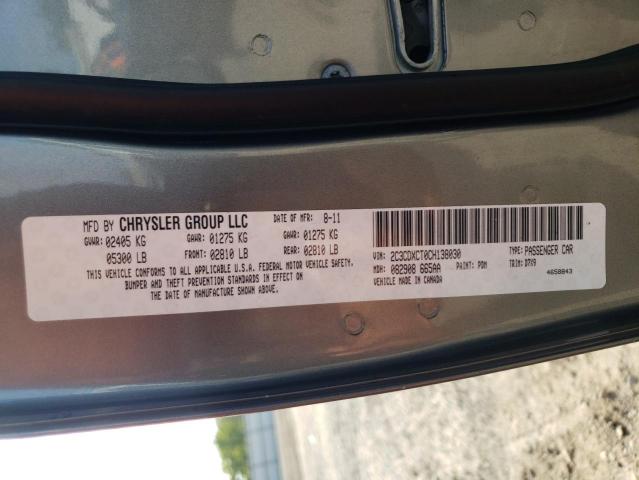Photo 10 from auction – 2012 DODGE CHARGER R/ with VIN 2C3CDXCT0CH138030