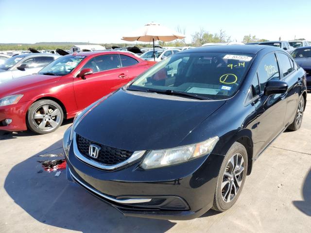 Photo 2 from auction – 2014 HONDA CIVIC EX with VIN 19XFB2F85EE020031