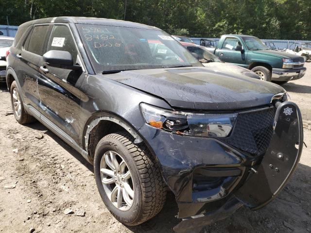 FORD EXPLORER P 2021 with VIN 1FM5K8AB8MGA41905 - Photo from auction