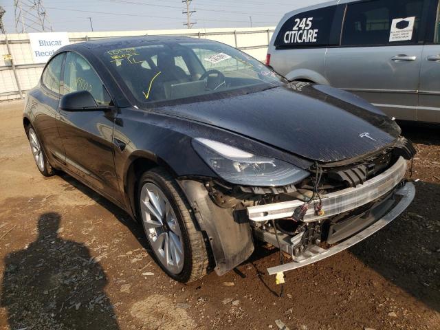 TESLA MODEL 3 2022 with VIN 5YJ3E1EA6NF189249 - Photo from auction