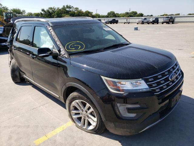 FORD EXPLORER X 2017 with VIN 1FM5K7D83HGD16743 - Photo from auction