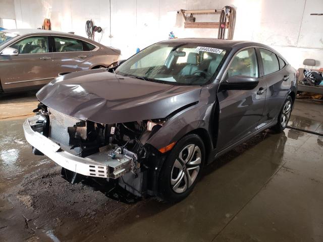 Photo 2 from auction – 2016 HONDA CIVIC LX with VIN 19XFC2F50GE034215