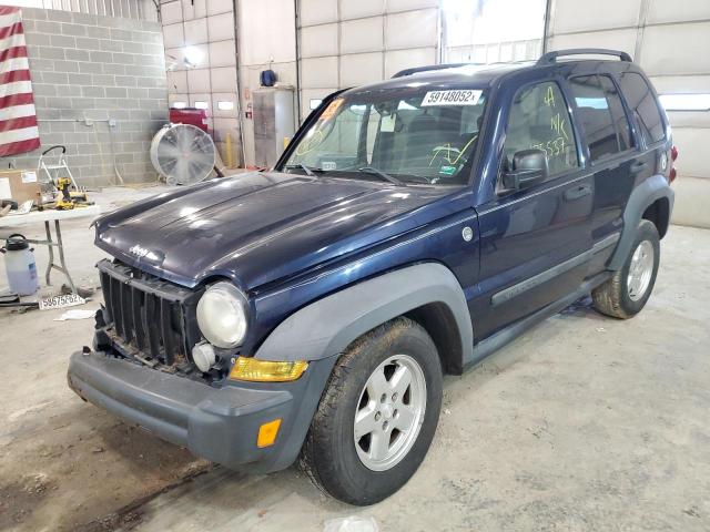 Photo 2 from auction – 2007 JEEP LIBERTY SP with VIN 1J4GL48K27W522178