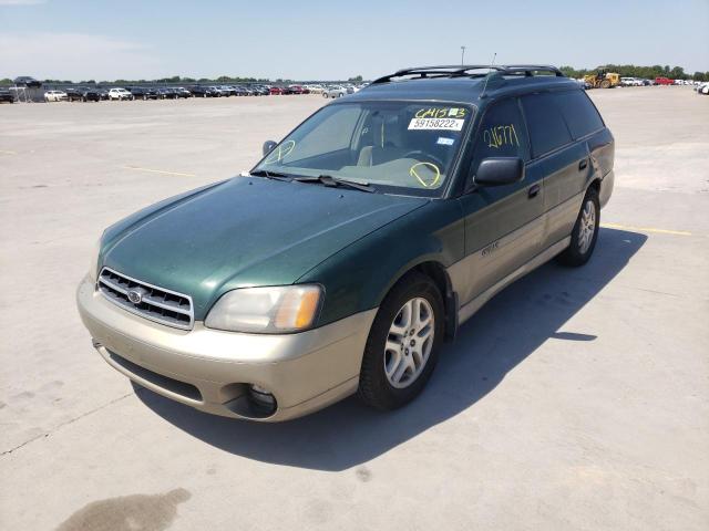 Photo 2 from auction – 2000 SUBARU LEGACY OUT with VIN 4S3BH6656Y6641573