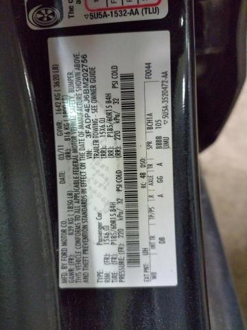 Photo 10 from auction – 2011 FORD FIESTA SE with VIN 3FADP4EJ6BM202756