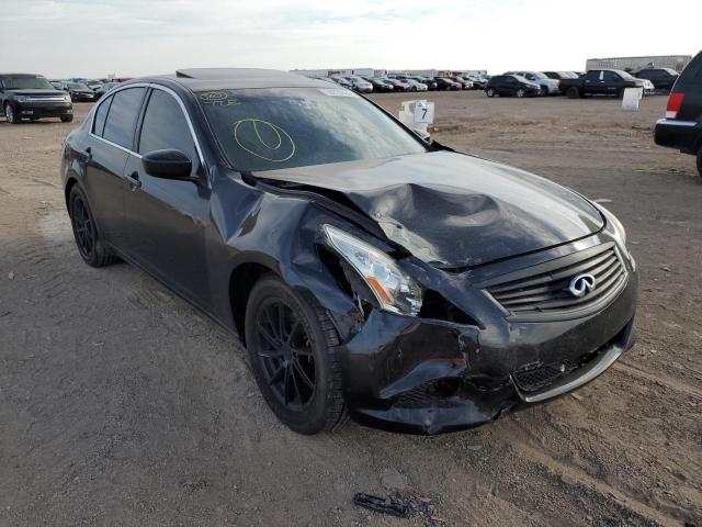 INFINITI G37 BASE 2012 with VIN JN1CV6AP6CM628805 - Photo from auction