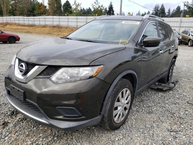 Photo 2 from auction – 2016 NISSAN ROGUE S with VIN KNMAT2MV9GP707810