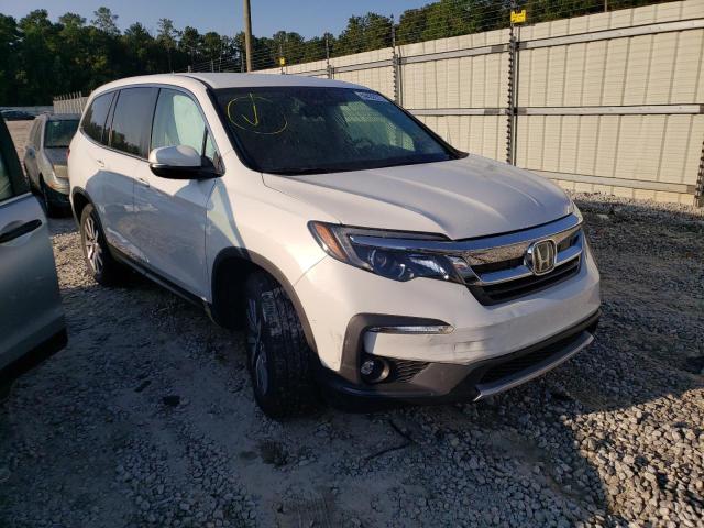 HONDA PILOT EX 2020 with VIN 5FNYF5H36LB015508 - Photo from auction
