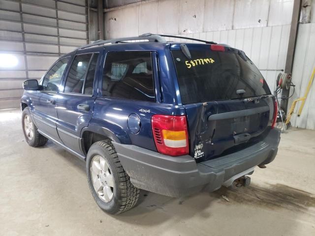 Photo 3 from auction – 2001 JEEP GRAND CHER with VIN 1J4GW48S61C505044