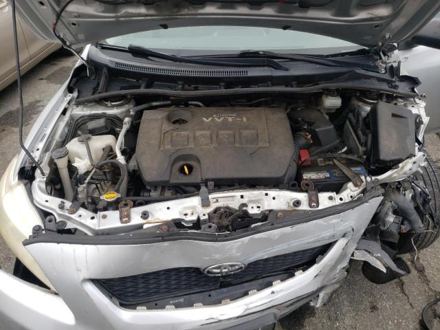 Photo 7 from auction – 2009 TOYOTA COROLLA BA with VIN JTDBL40E79J000717