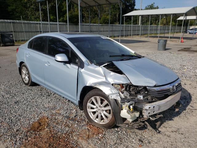 HONDA CIVIC EXL 2012 with VIN 19XFB2F93CE004612 - Photo from auction