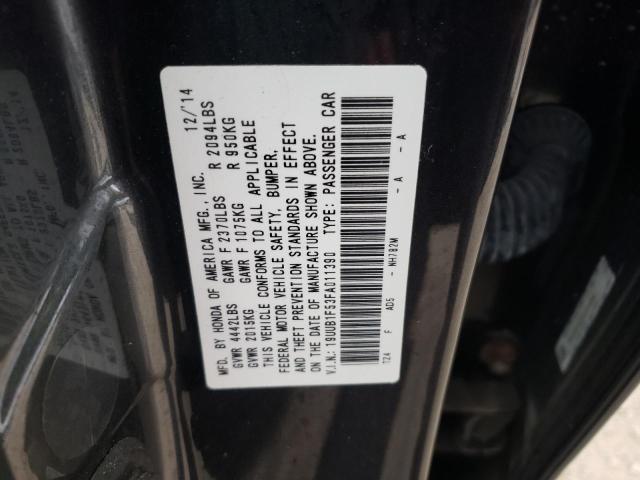 Photo 10 from auction – 2015 ACURA TLX TECH with VIN 19UUB1F53FA011390
