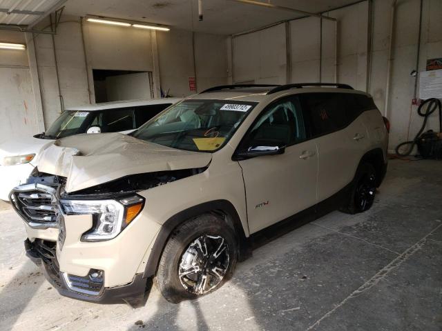 Photo 2 from auction – 2022 GMC TERRAIN AT with VIN 3GKALYEV1NL217425