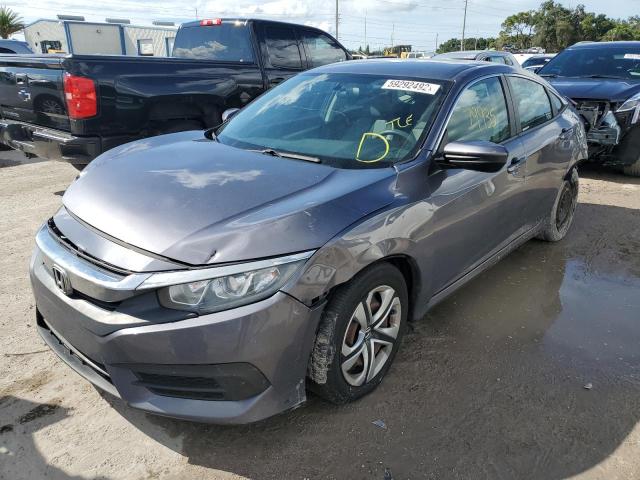 Photo 2 from auction – 2017 HONDA CIVIC LX with VIN 19XFC2F55HE076784