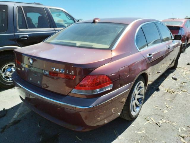 Photo 4 from auction – 2005 BMW 7 SERIES with VIN WBAGN635X5DS59411