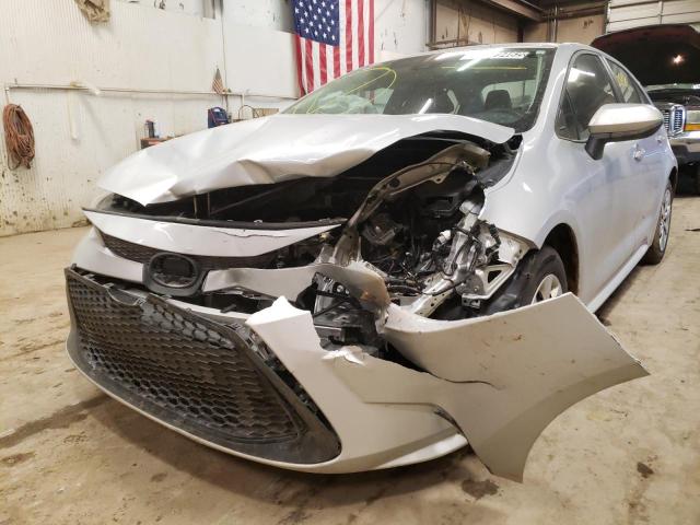 Photo 9 from auction – 2021 TOYOTA COROLLA LE with VIN 5YFEPMAE2MP247986