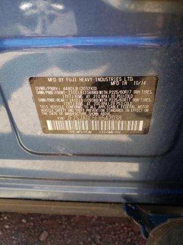 Photo 10 from auction – 2015 SUBARU FORESTER 2 with VIN JF2SJAGC5FH542038