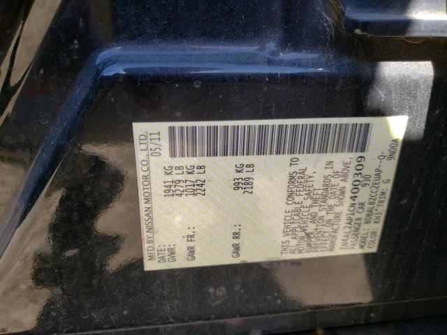 Photo 10 from auction – 2012 NISSAN ALTIMA BAS with VIN 1N4AL2AP1CN400309