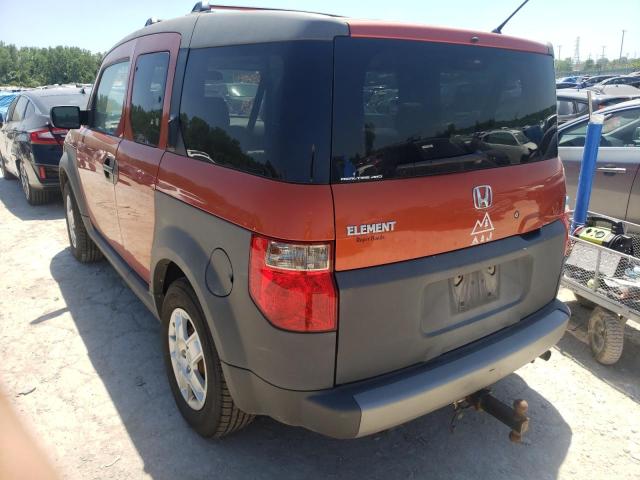 Photo 3 from auction – 2005 HONDA ELEMENT LX with VIN 5J6YH28305L002904