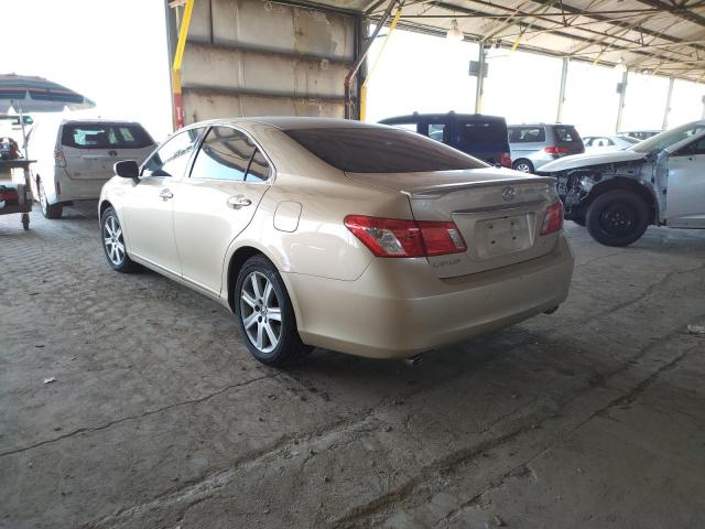 Photo 3 from auction – 2008 LEXUS ES 350 with VIN JTHBJ46G882222883