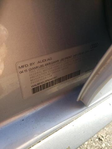 Photo 10 from auction – 2015 AUDI A4 PREMIUM with VIN WAUBFAFL0FN040361