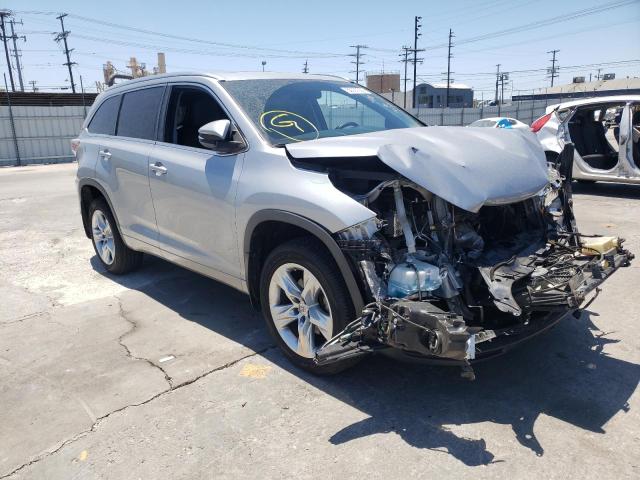 TOYOTA HIGHLANDER 2014 with VIN 5TDYKRFH1ES022169 - Photo from auction