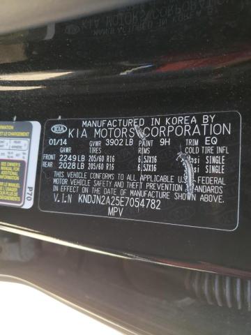 Photo 10 from auction – 2014 KIA SOUL with VIN KNDJN2A25E7054782
