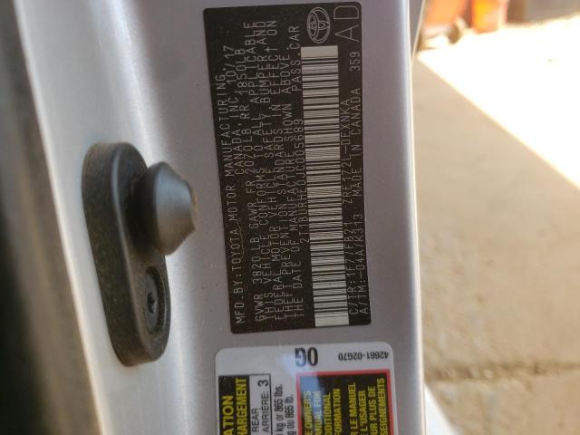 Photo 10 from auction – 2018 TOYOTA COROLLA L with VIN 2T1BURHE0JC005689