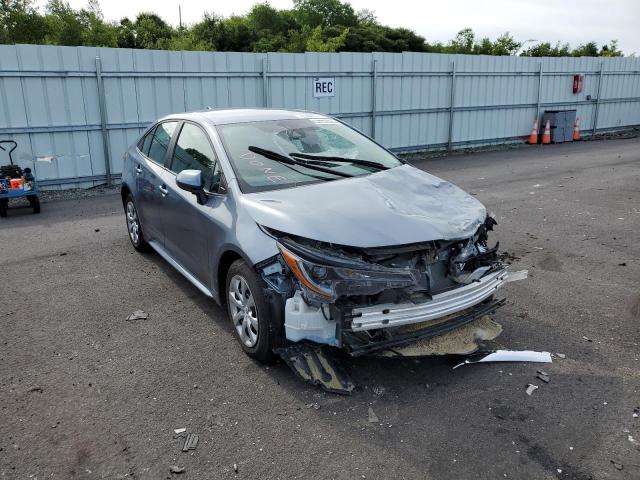 TOYOTA COROLLA LE 2021 with VIN 5YFEPMAE9MP190587 - Photo from auction