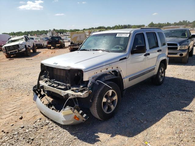 Photo 2 from auction – 2008 JEEP LIBERTY SP with VIN 1J8GP28K98W182701