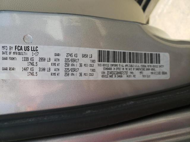 Photo 10 from auction – 2017 DODGE GRAND CARA with VIN 2C4RDGCG8HR671737