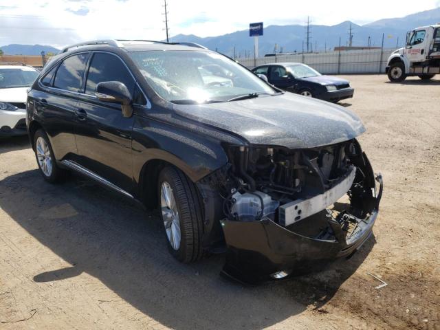 LEXUS RX 450 2010 with VIN JTJBC1BA9A2022240 - Photo from auction