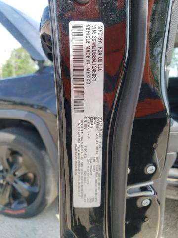 Photo 10 from auction – 2020 JEEP COMPASS LA with VIN 3C4NJDBB5LT245831