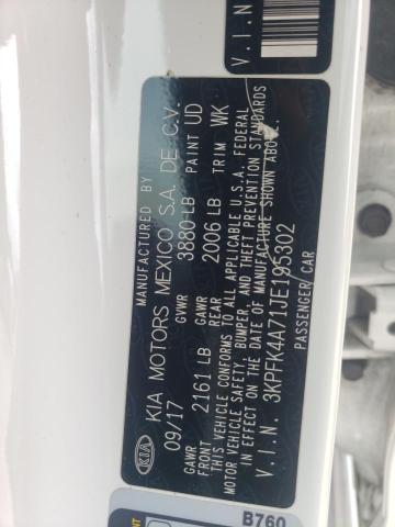Photo 10 from auction – 2018 KIA FORTE LX with VIN 3KPFK4A71JE195302