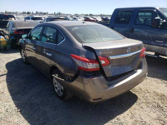 Photo 9 from auction – 2015 NISSAN SENTRA S with VIN 3N1AB7AP2FL654001