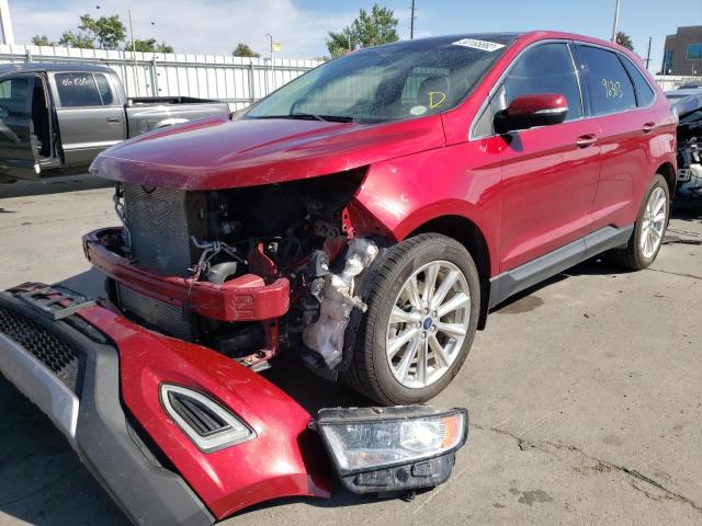 Photo 2 from auction – 2017 FORD EDGE TITAN with VIN 2FMPK4K99HBC09626