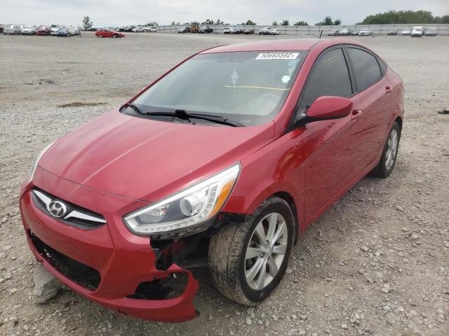 Photo 2 from auction – 2014 HYUNDAI ACCENT GLS with VIN KMHCU4AE3EU618489
