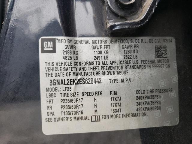 Photo 10 from auction – 2014 CHEVROLET CAPTIVA LS with VIN 3GNAL2EK2ES628442